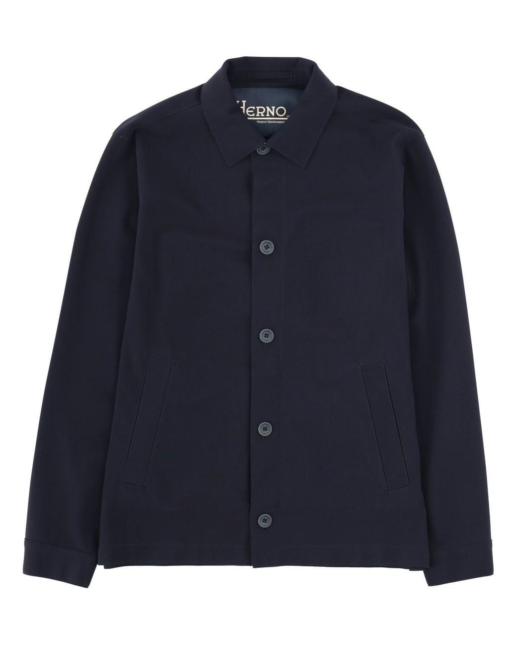 Herno Blue Essence Shacket for men