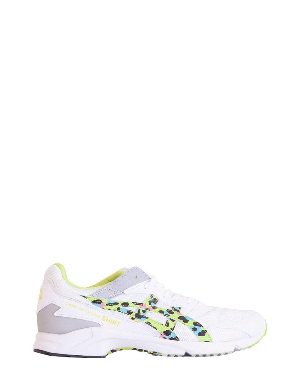 Comme des Garçons White Sneaker Collaboration With Asics Cotton Trainers for men