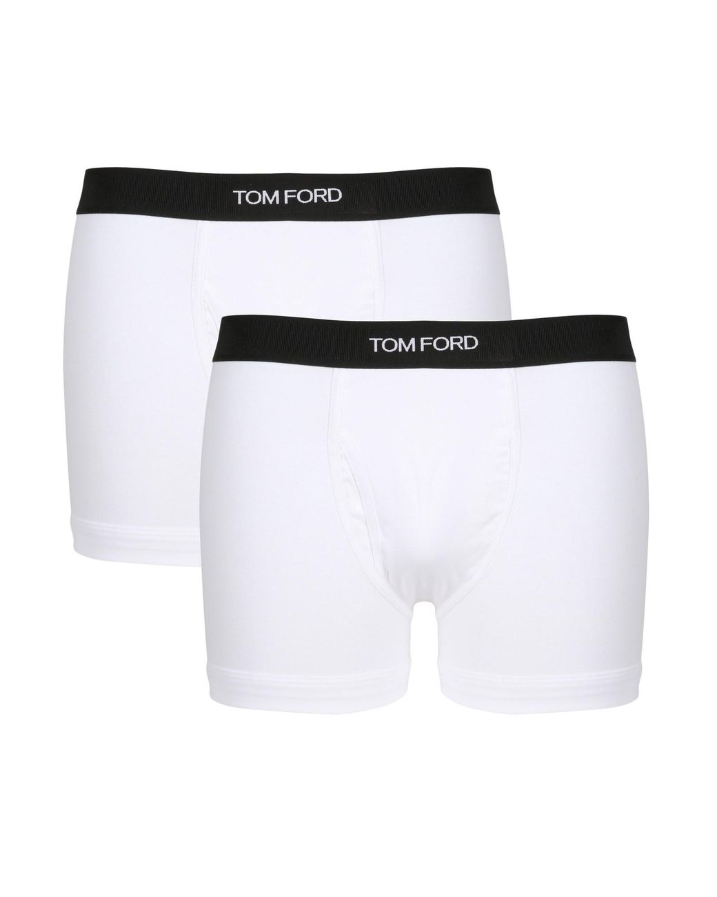 Tom Ford White Cotton Blend Boxers for men