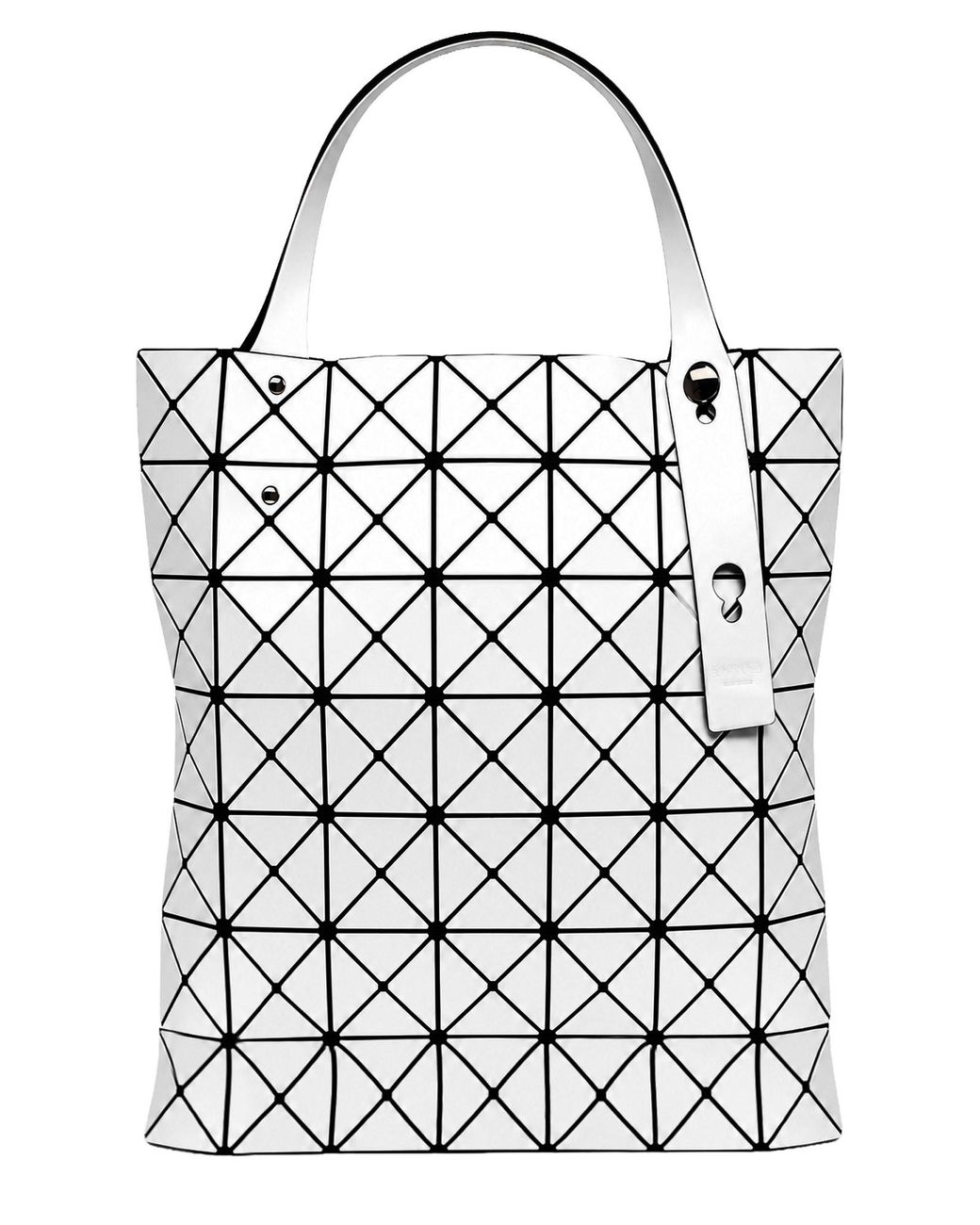 Issey Miyake White Borsa Tote "Prism Basics"