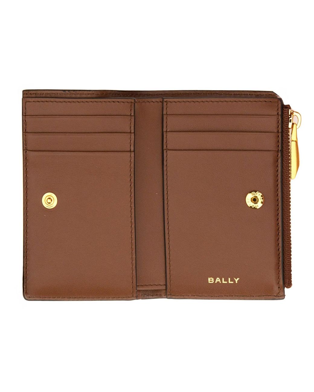 Portafoglio "Code" di Bally in Brown