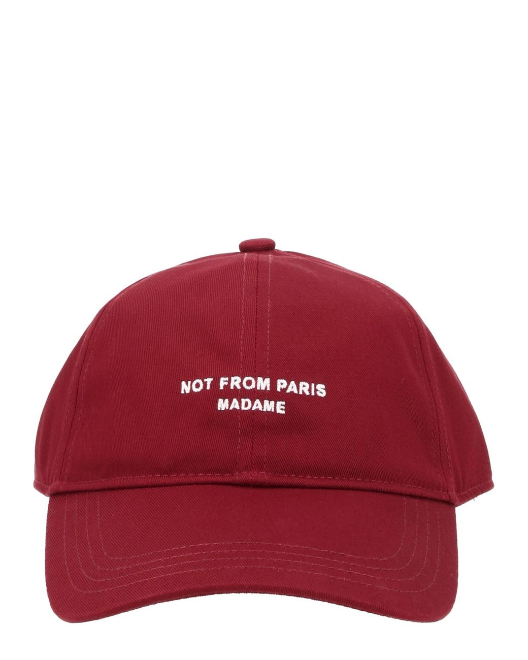 Drole de Monsieur Red Cappello Da Baseball Con Slogan for men