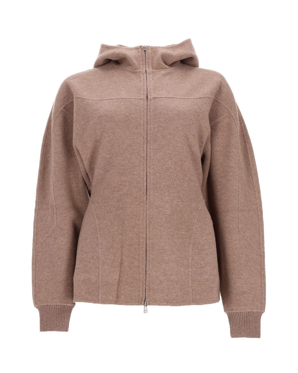 Max Mara Brown Felpa "Filtro"