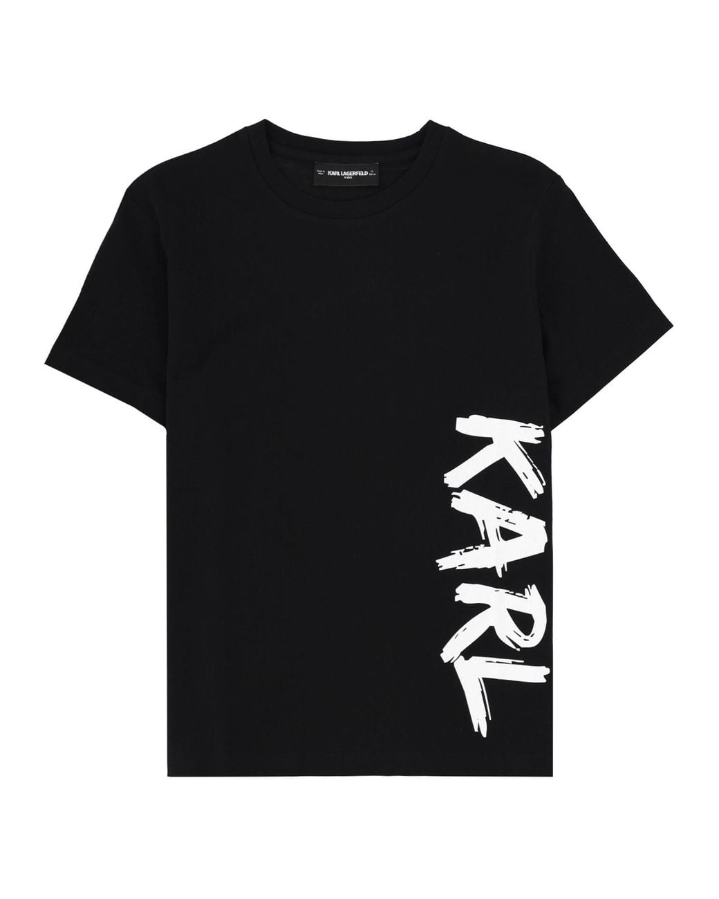 Karl Lagerfeld Black Classic Boys' Tee Shirt