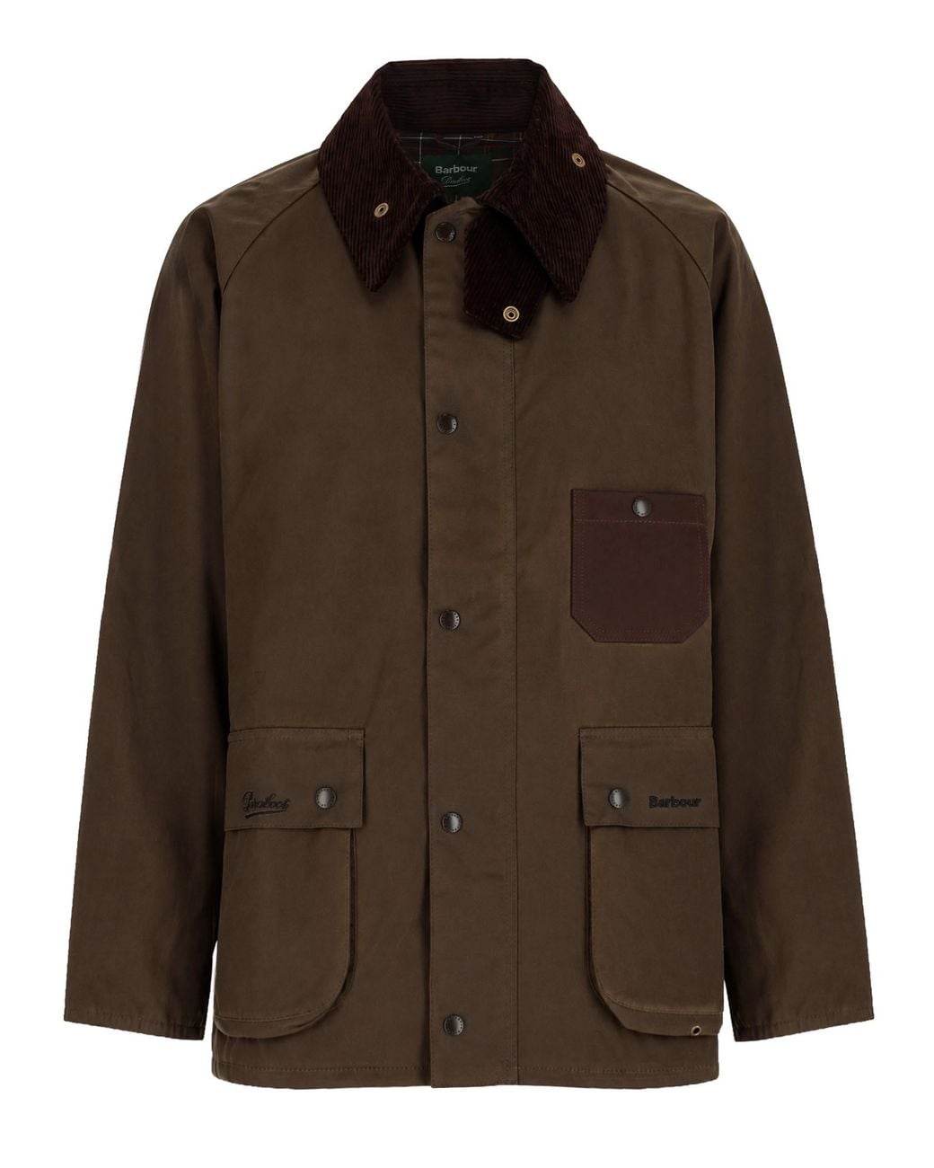 Barbour Brown Giacca "Bedale" X Paraboot for men