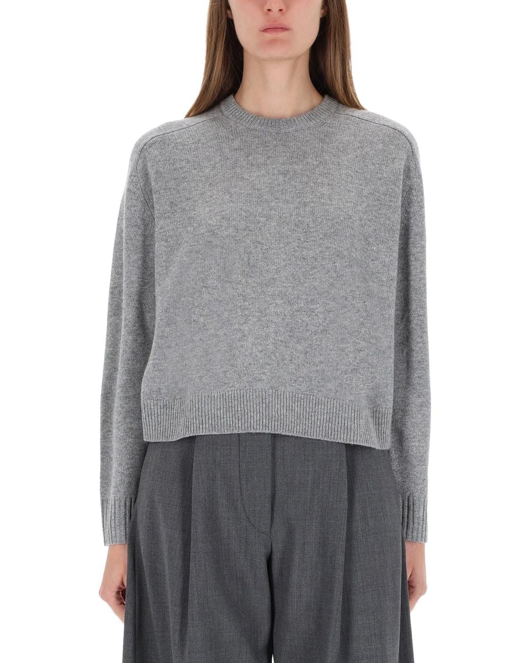 Theory Gray Cashmere Sweater
