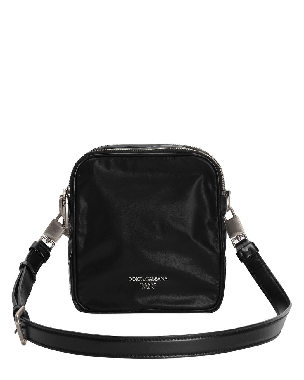 Dolce & Gabbana Black Dolce & Gabbana Leather Bag for men