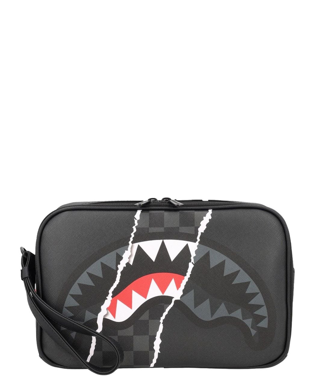 Sprayground Gray Pochette "Center Rip"