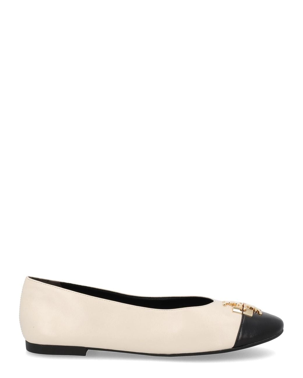 Tory Burch Natural Ballerina "Charlie"