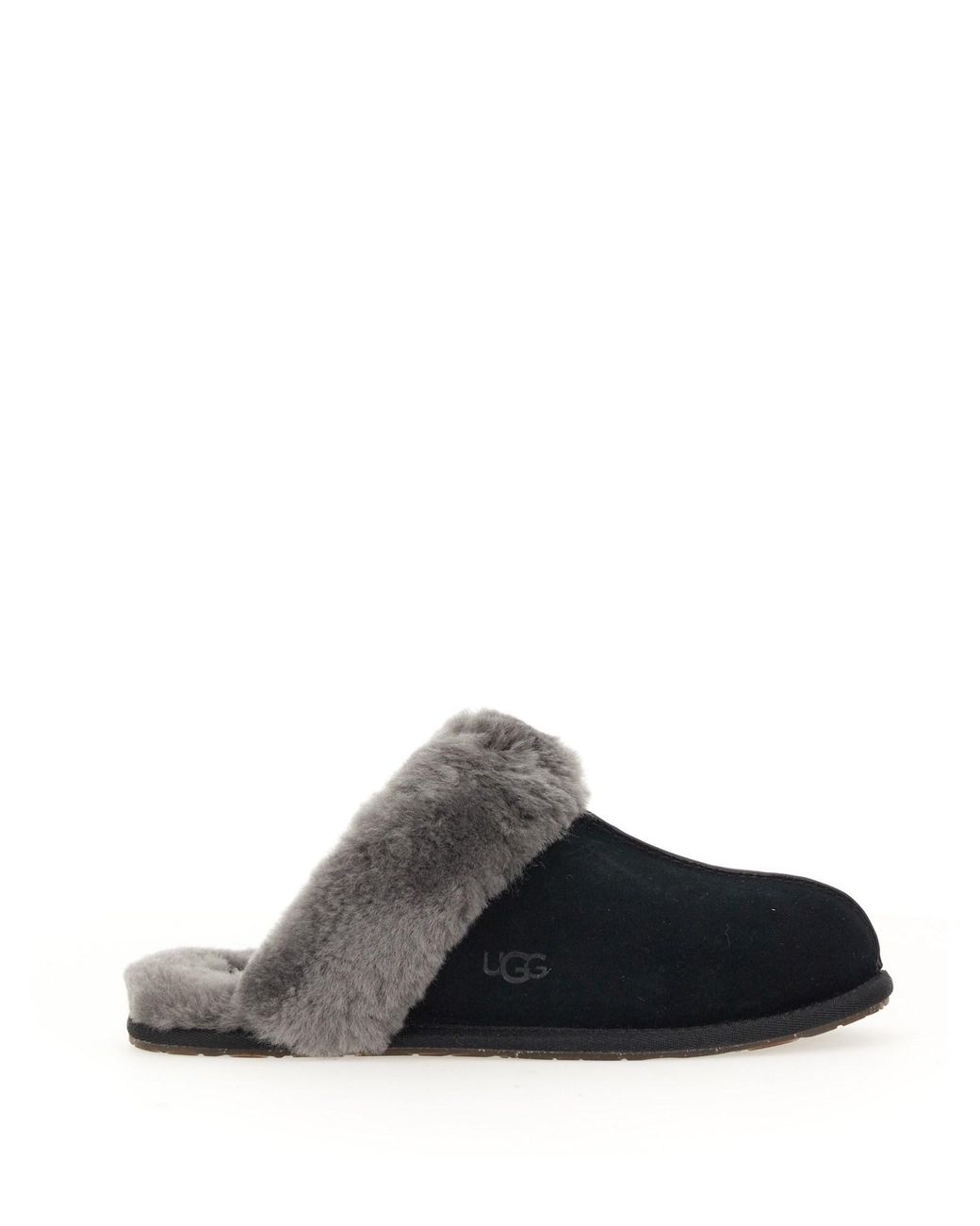 Ugg Black Scuffette Ii Suede Slippers