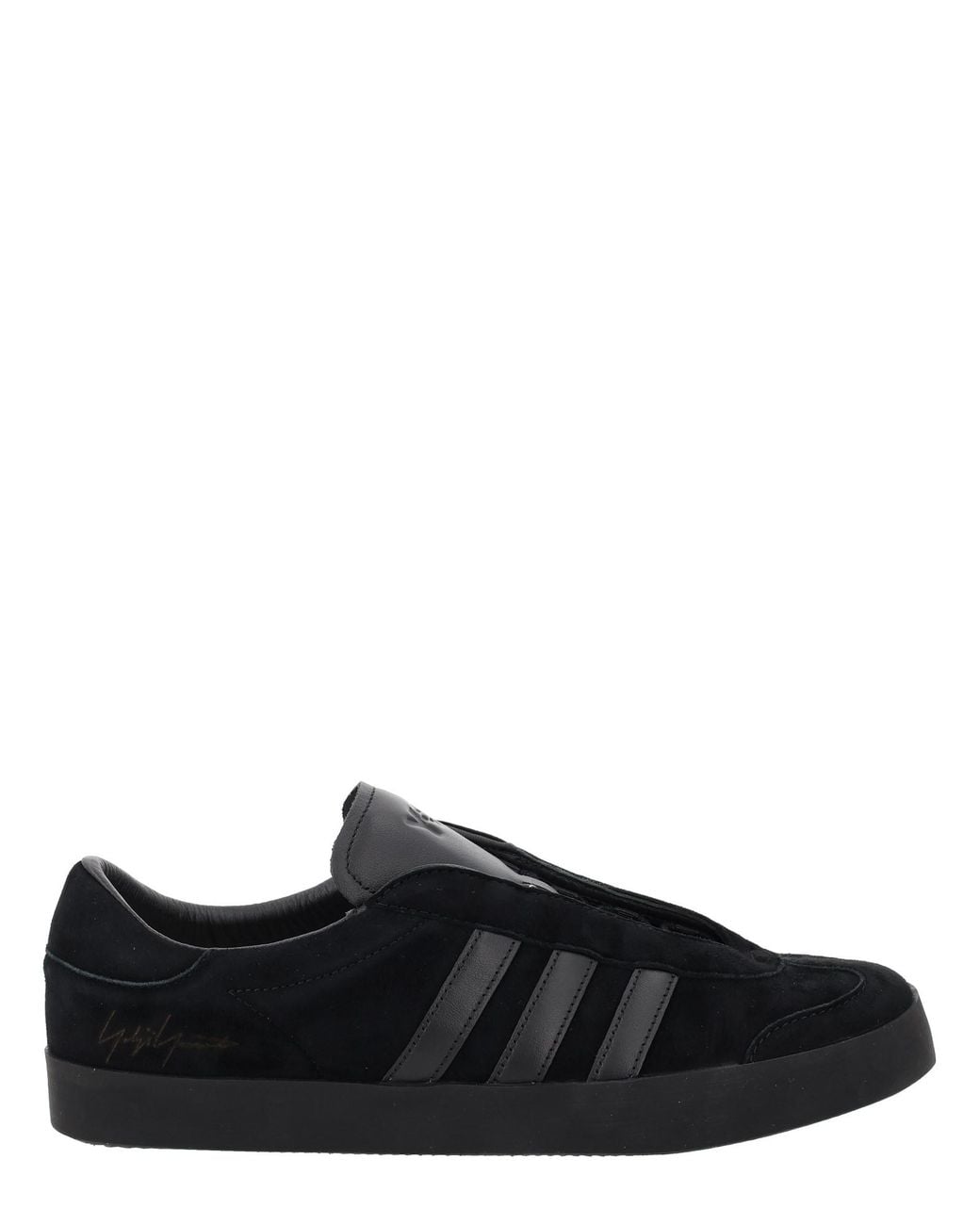 Y-3 Black Leather Sneaker