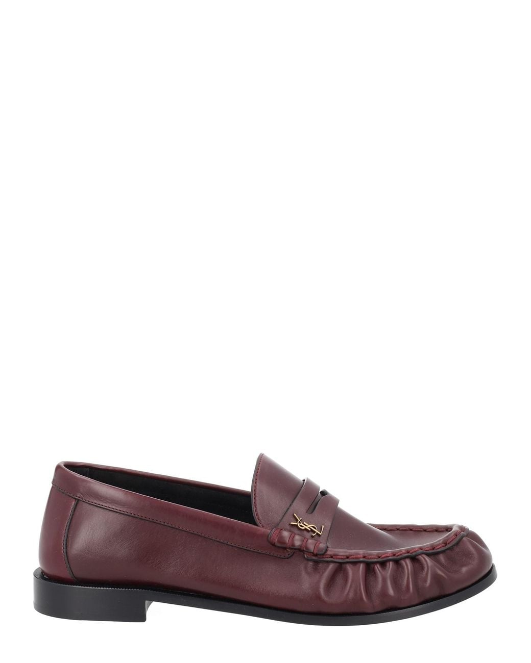 Saint Laurent Purple Mocassino "Le Loafer Cassandre" for men