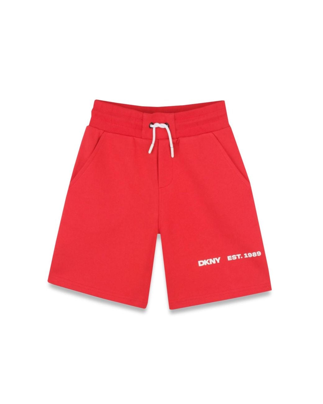 DKNY Red Bermuda
