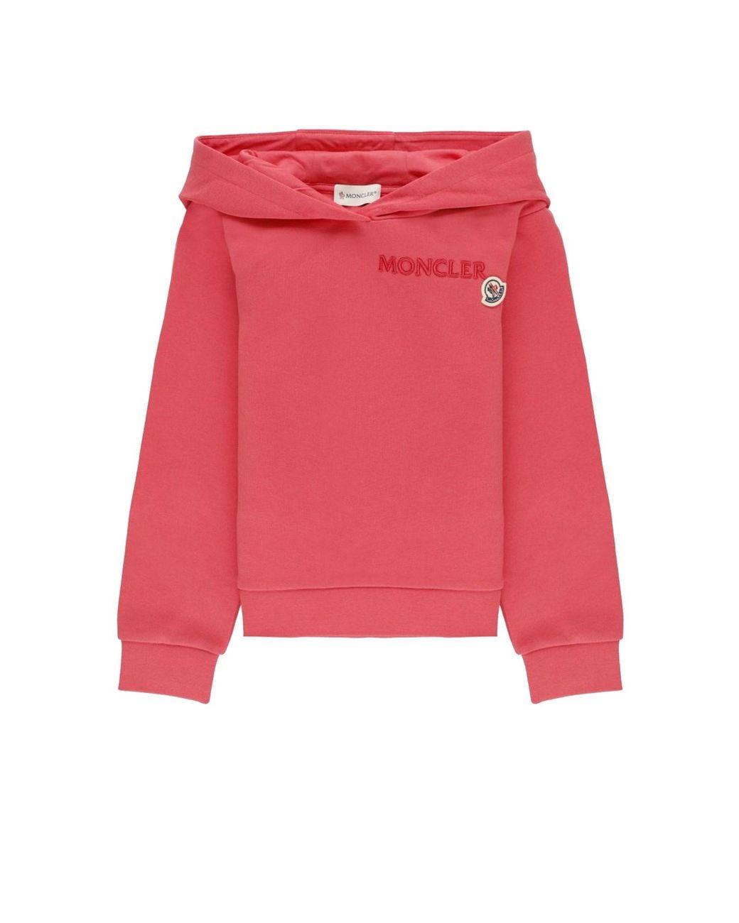 Moncler Red Kids Logo Sweatshirt