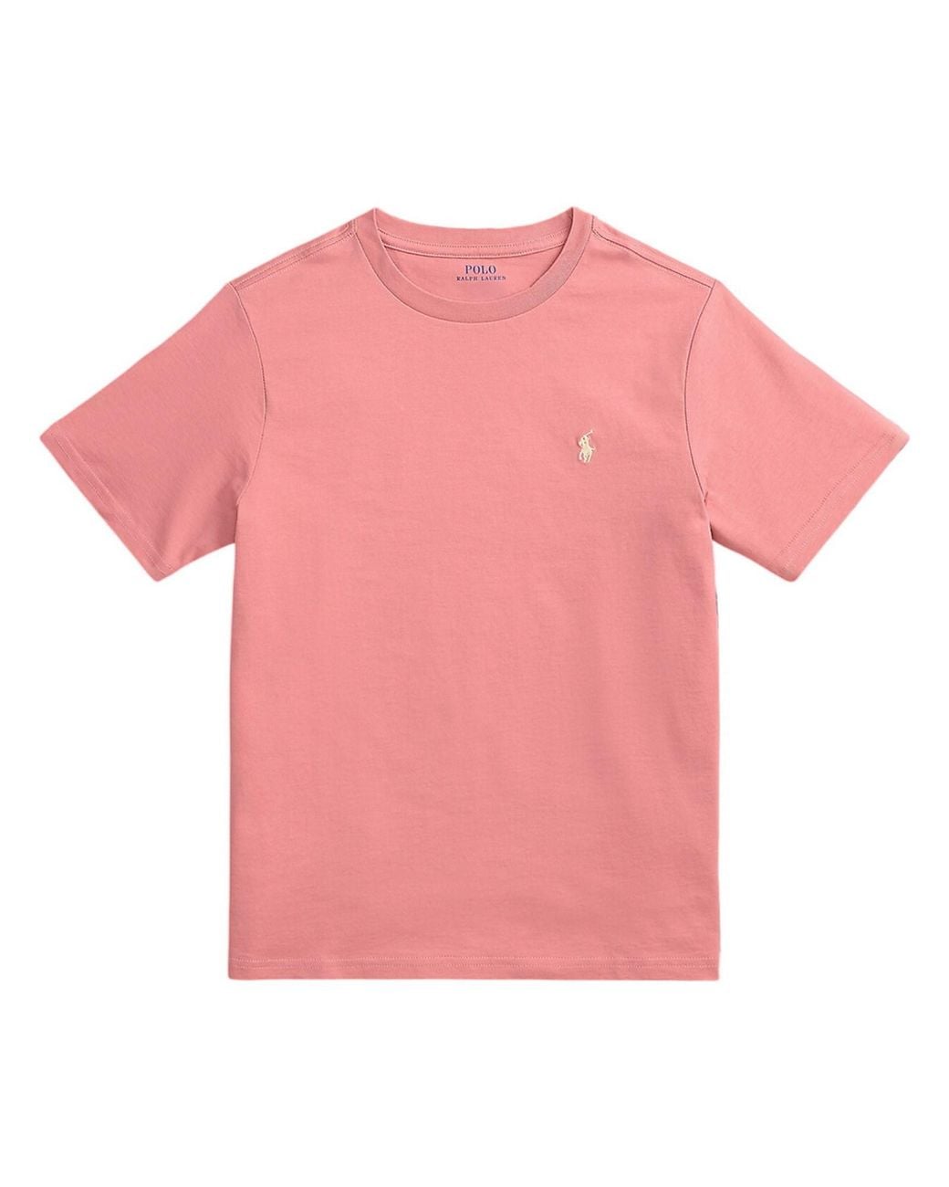 Polo Ralph Lauren Pink T-Shirt With Logo