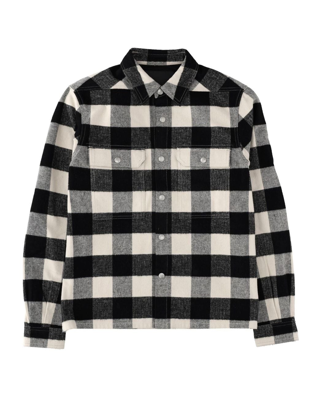 Rick Owens Black Overshirt for men