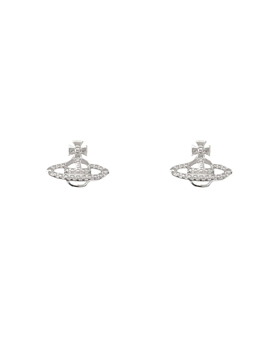 Vivienne Westwood Metallic Earrings Farah Orb