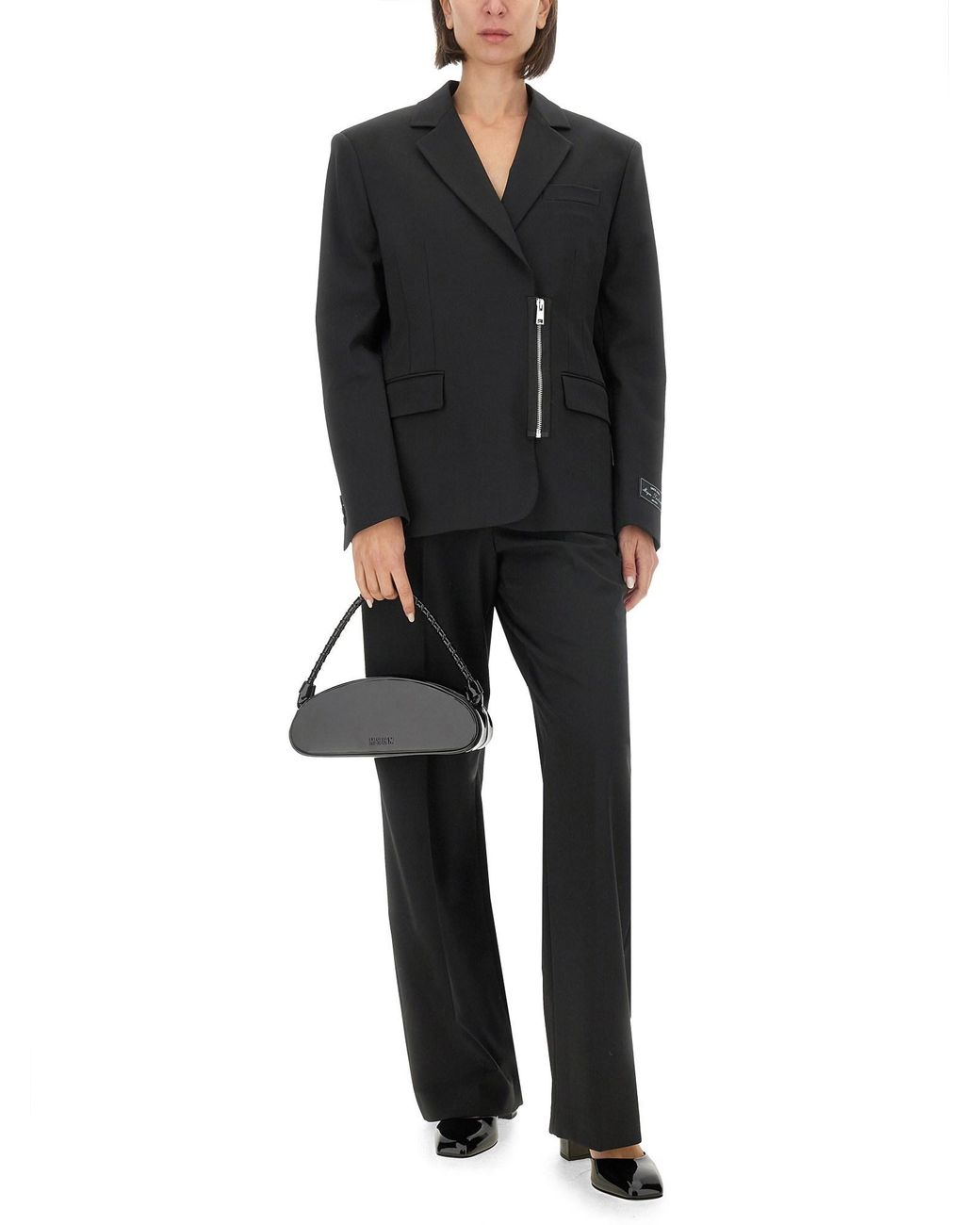 Giacca Con Zip di MSGM in Black