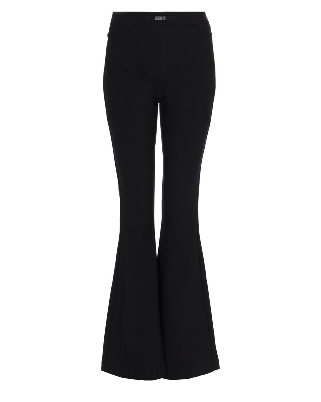 Versace Jeans Couture Black Pantalone Svasato