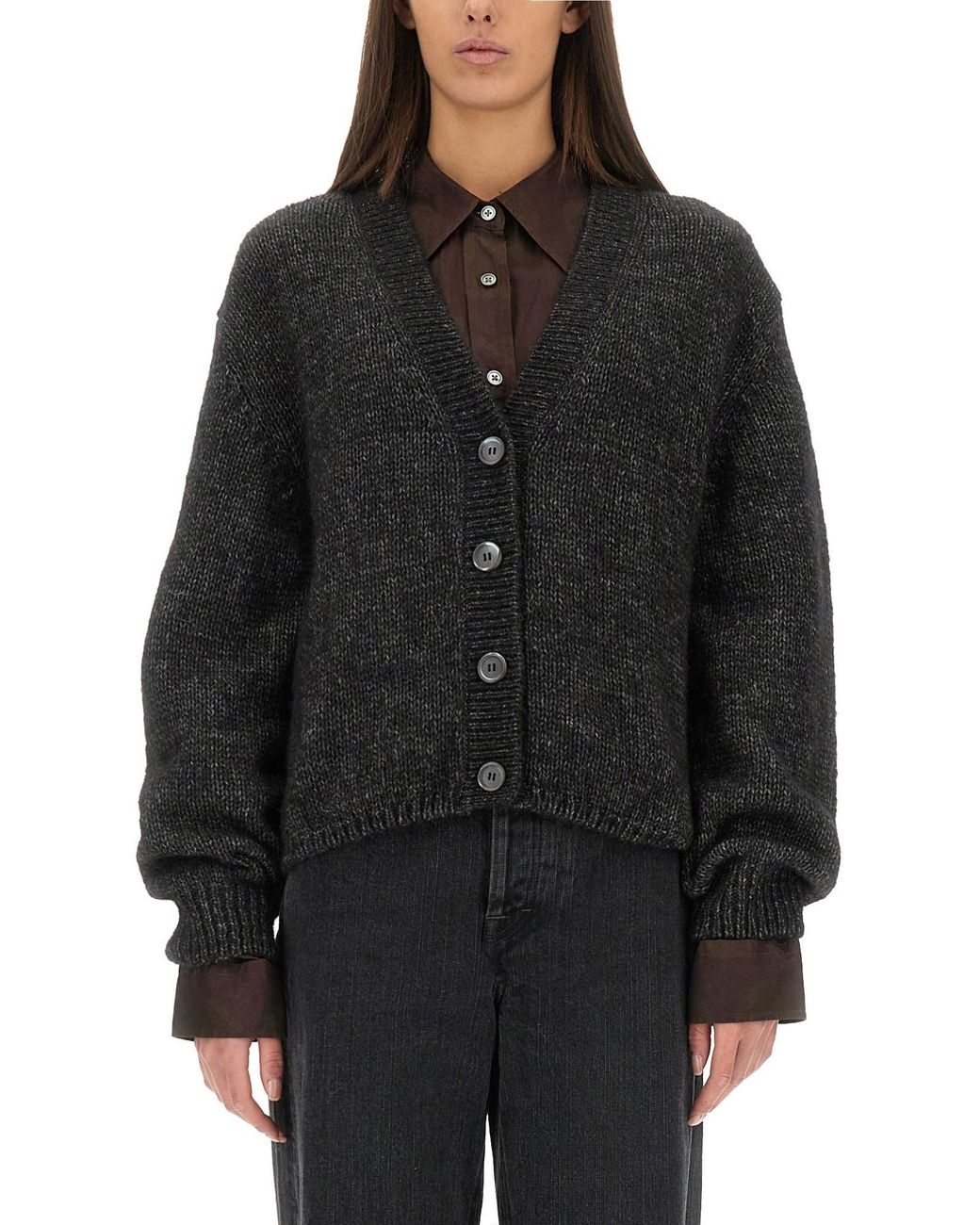 Our Legacy Black Academy" Cardigan