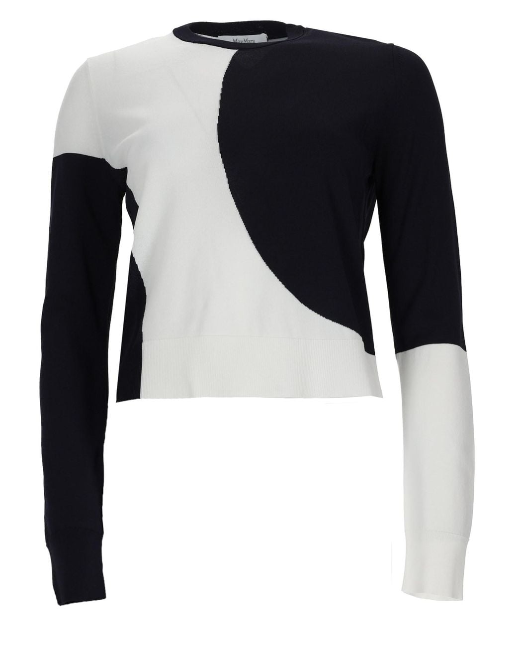 Max Mara Blue Maglia Aderente