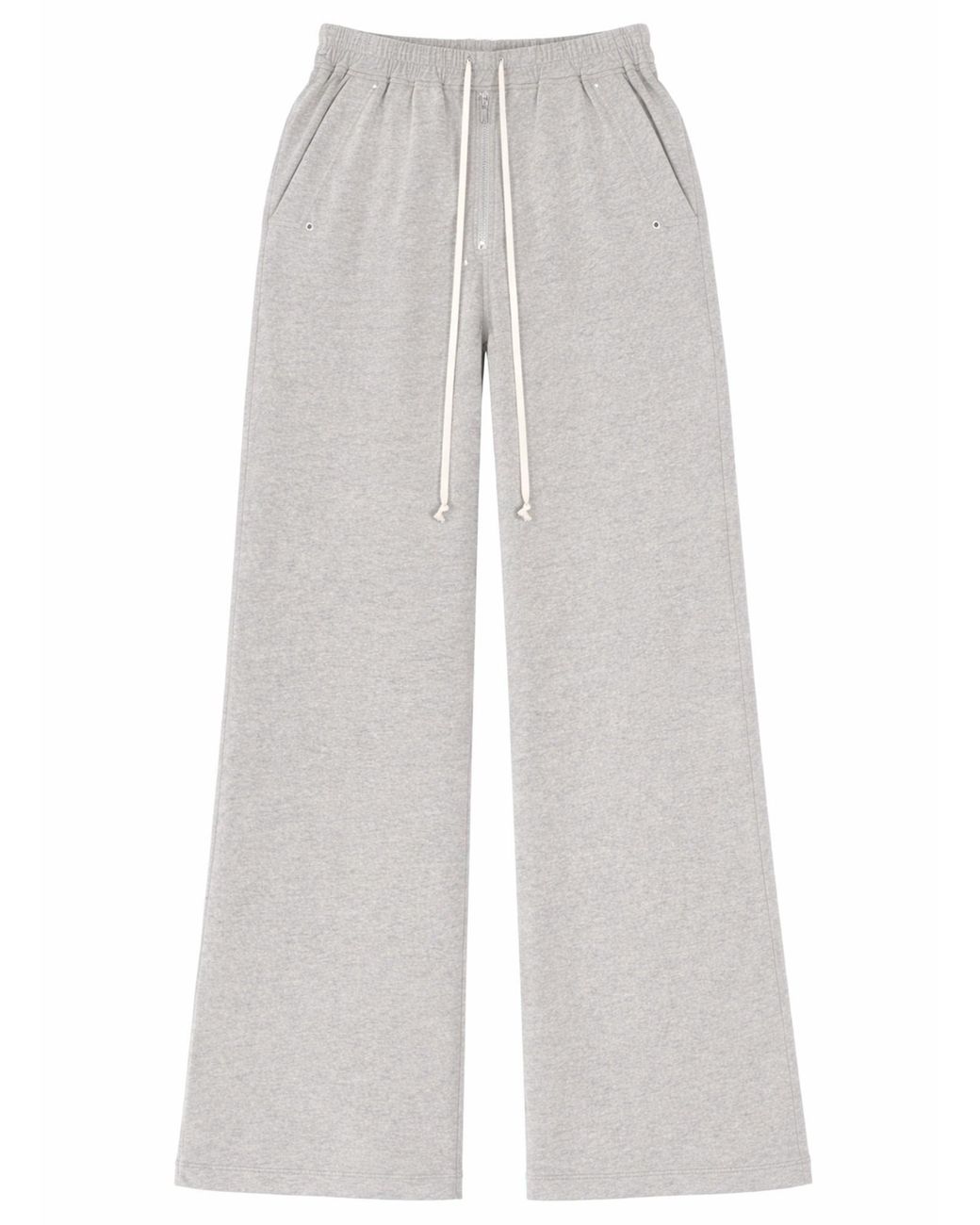 Rick Owens White Rick Owens Drkshdw Geth Belas Trousers