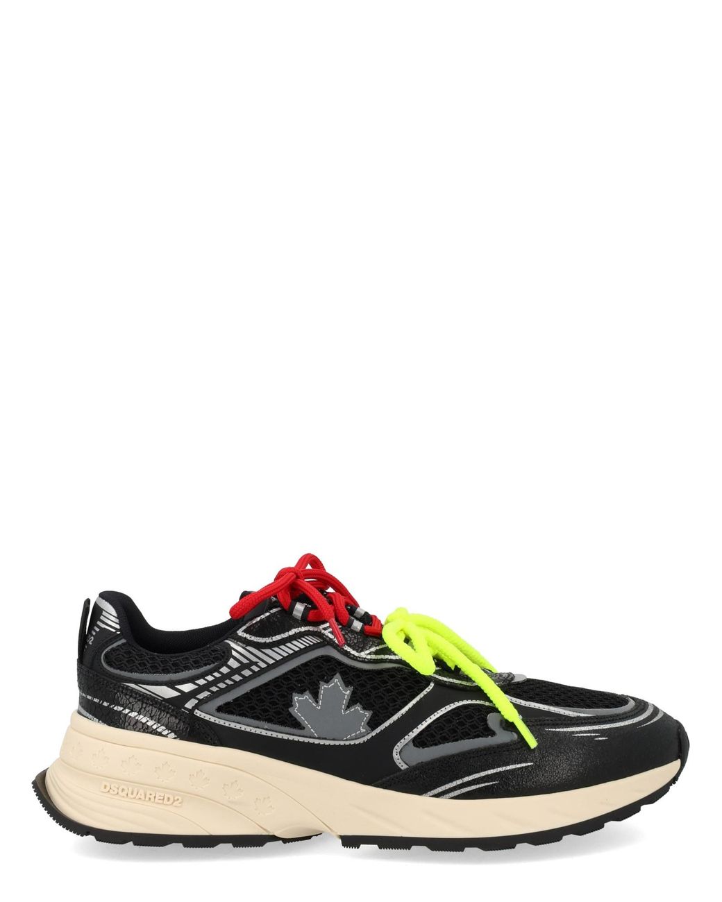 DSquared² Green Low-Top Running Sneaker for men