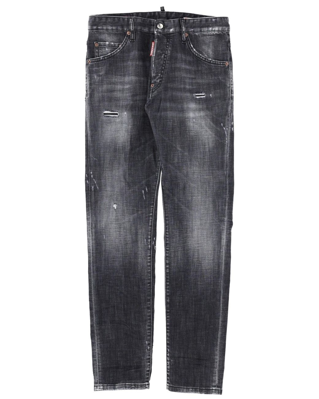 DSquared² Gray Dsquared Jeans "Teddy" for men
