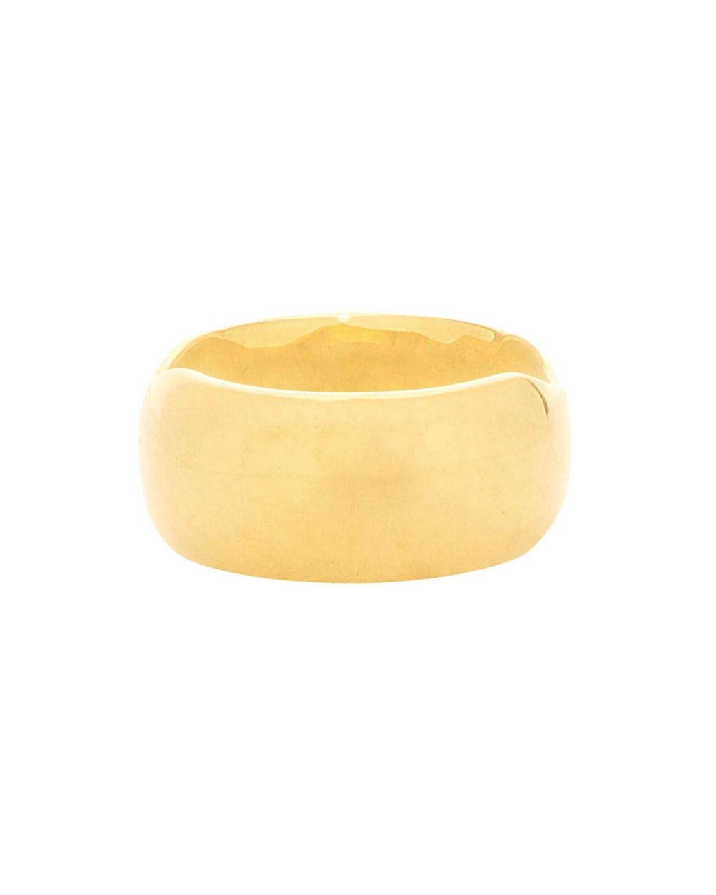 Balenciaga Yellow Maxi Band Ring