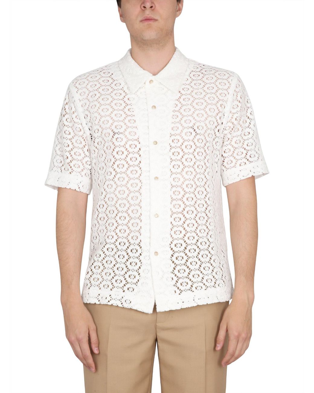 Séfr White Noam Shirt for men
