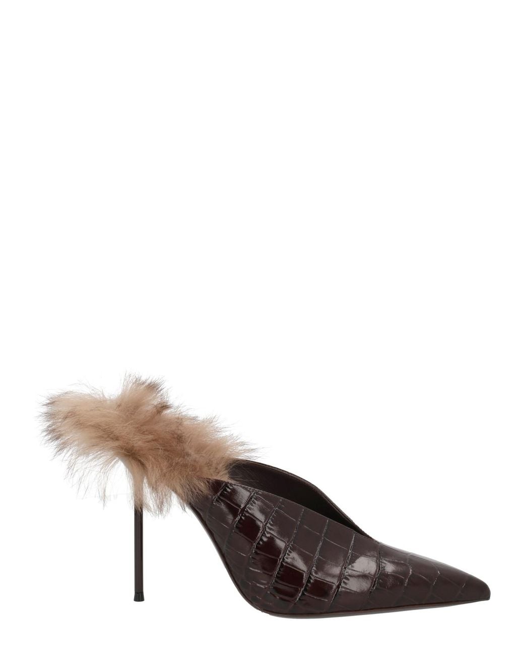 Paris Texas Brown Sabot "Lidia"