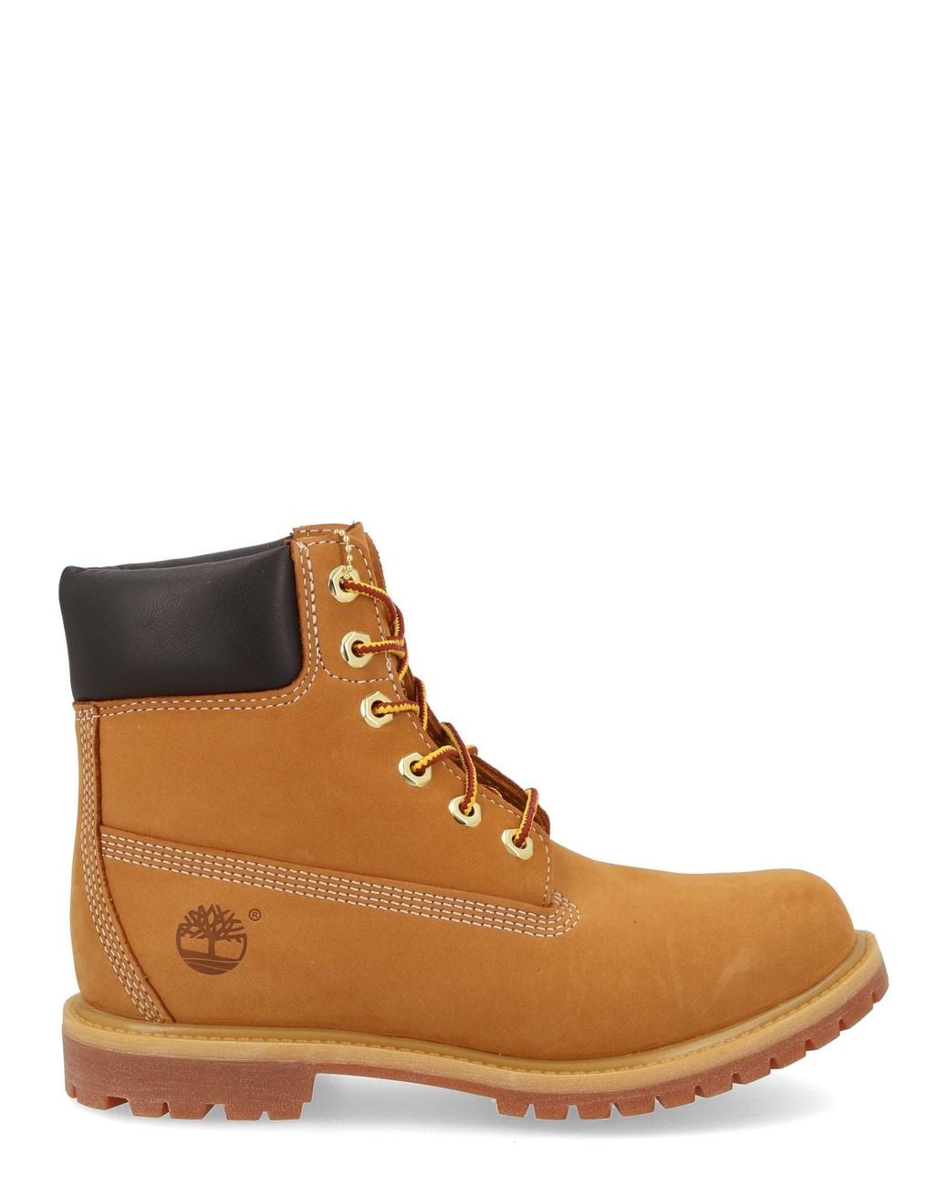 Timberland Brown Stivale Stringato Impermeabile