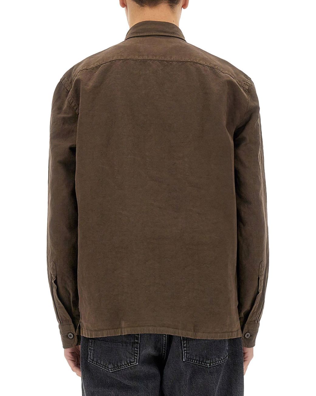 Giacca Camicia di Fay in Brown da Uomo