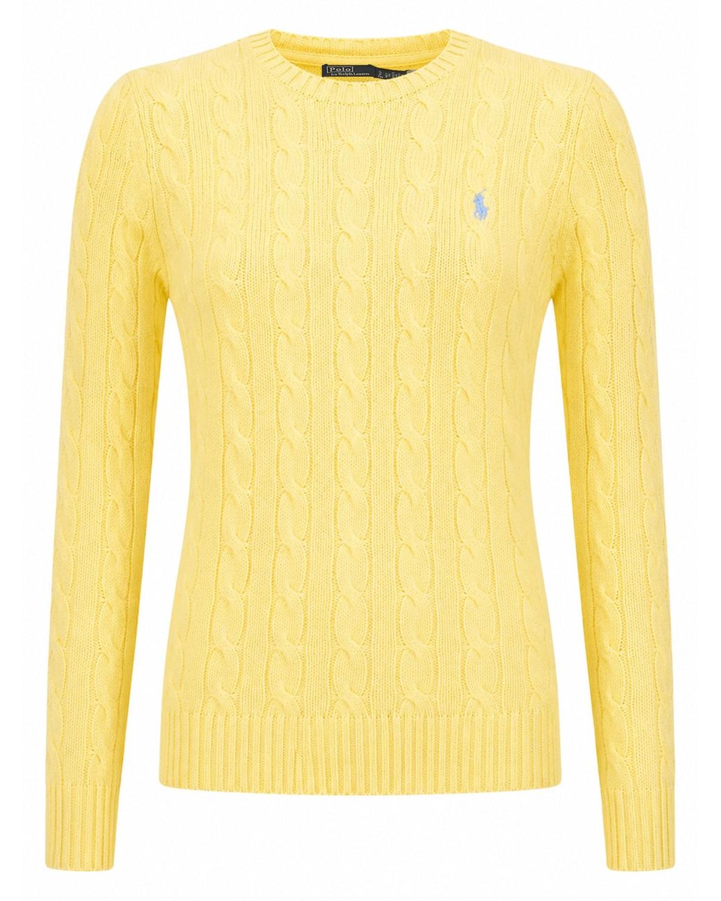 Polo Ralph Lauren Yellow Maglia A Trecce