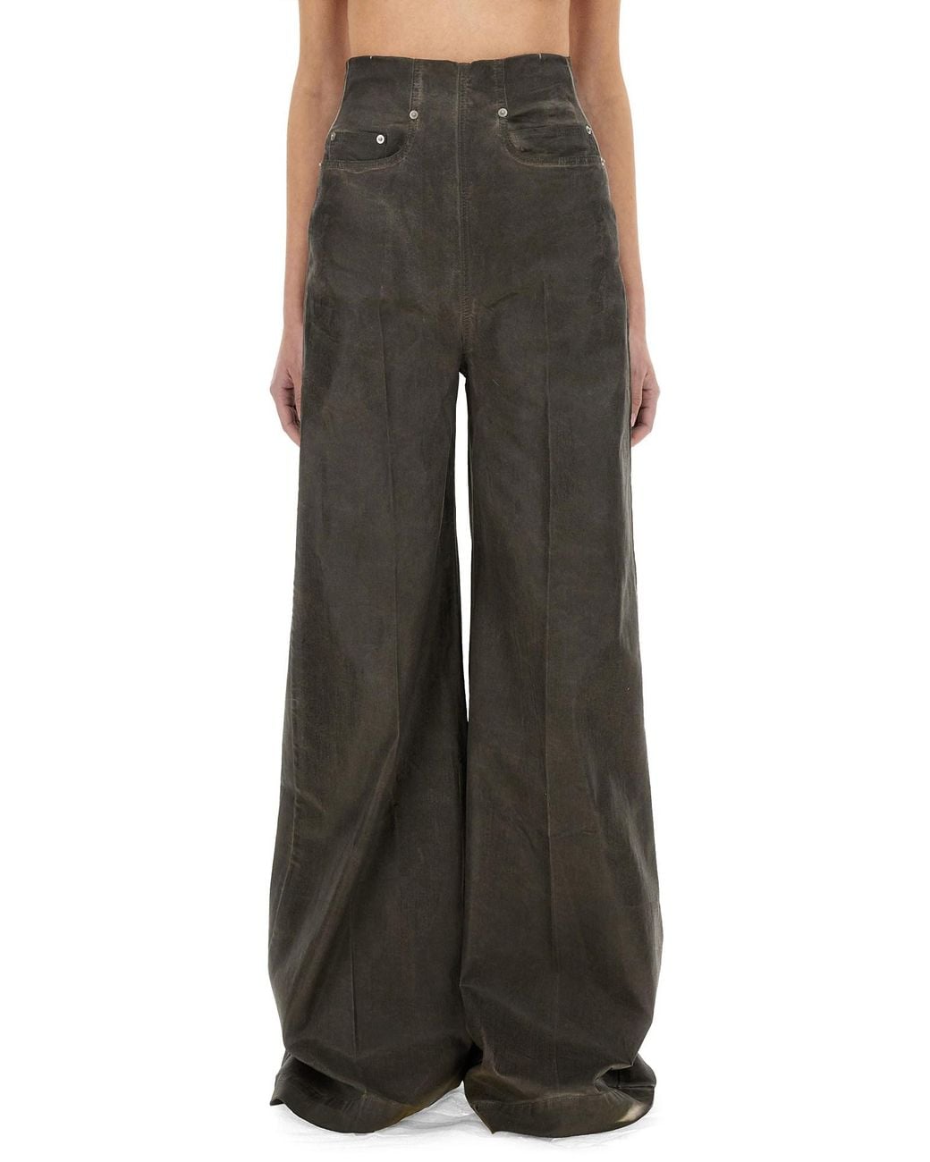 Rick Owens Black "Dirt Cooper" Denim Pants