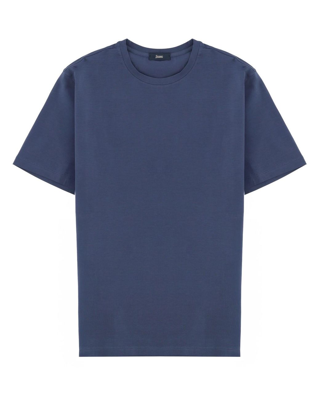 Herno Blue Cotton T-Shirt for men