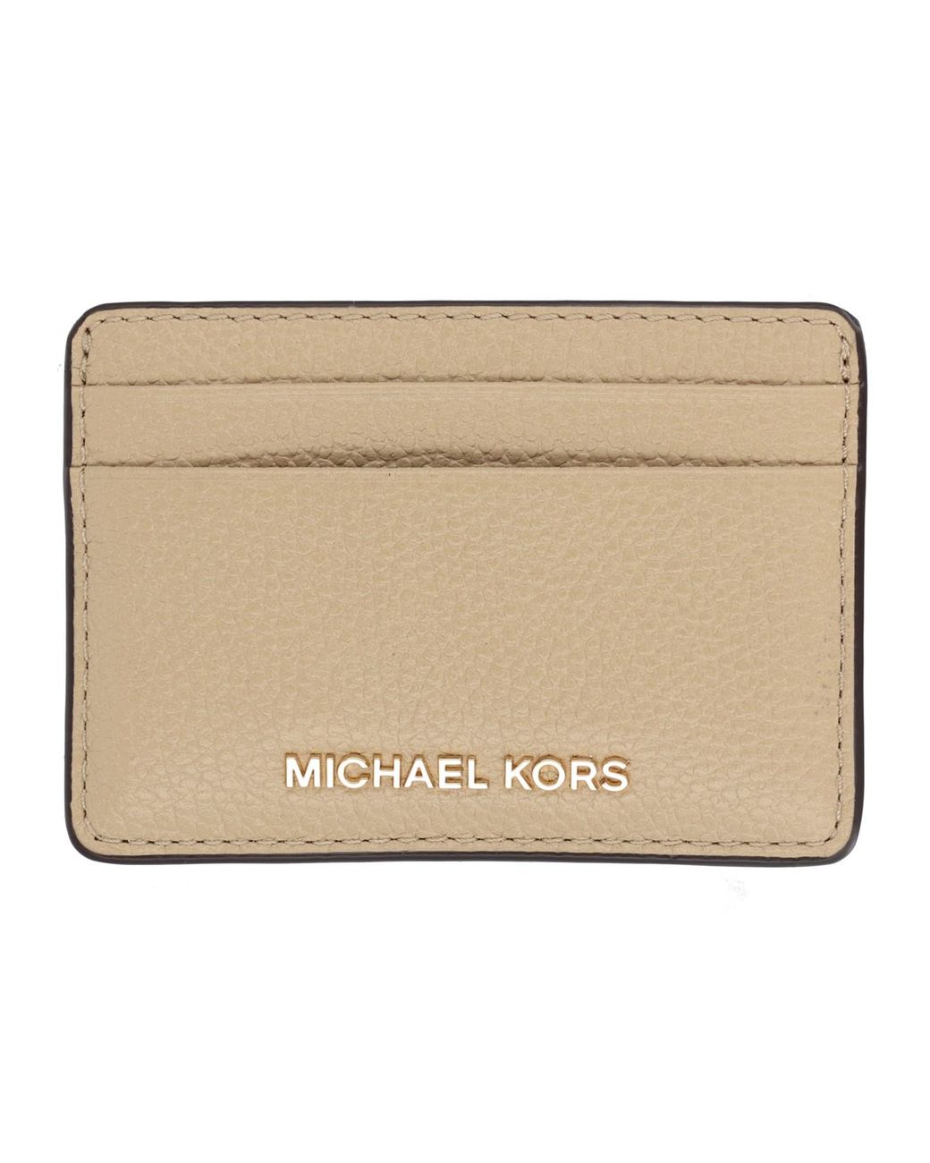 MICHAEL Michael Kors Natural Portacarte Con Logo