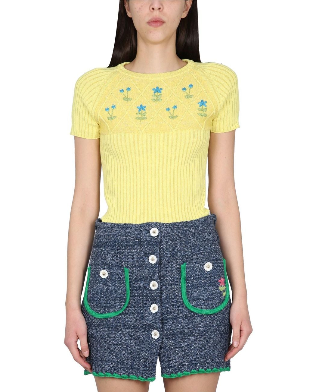 Cormio Yellow Jersey With Embroidery