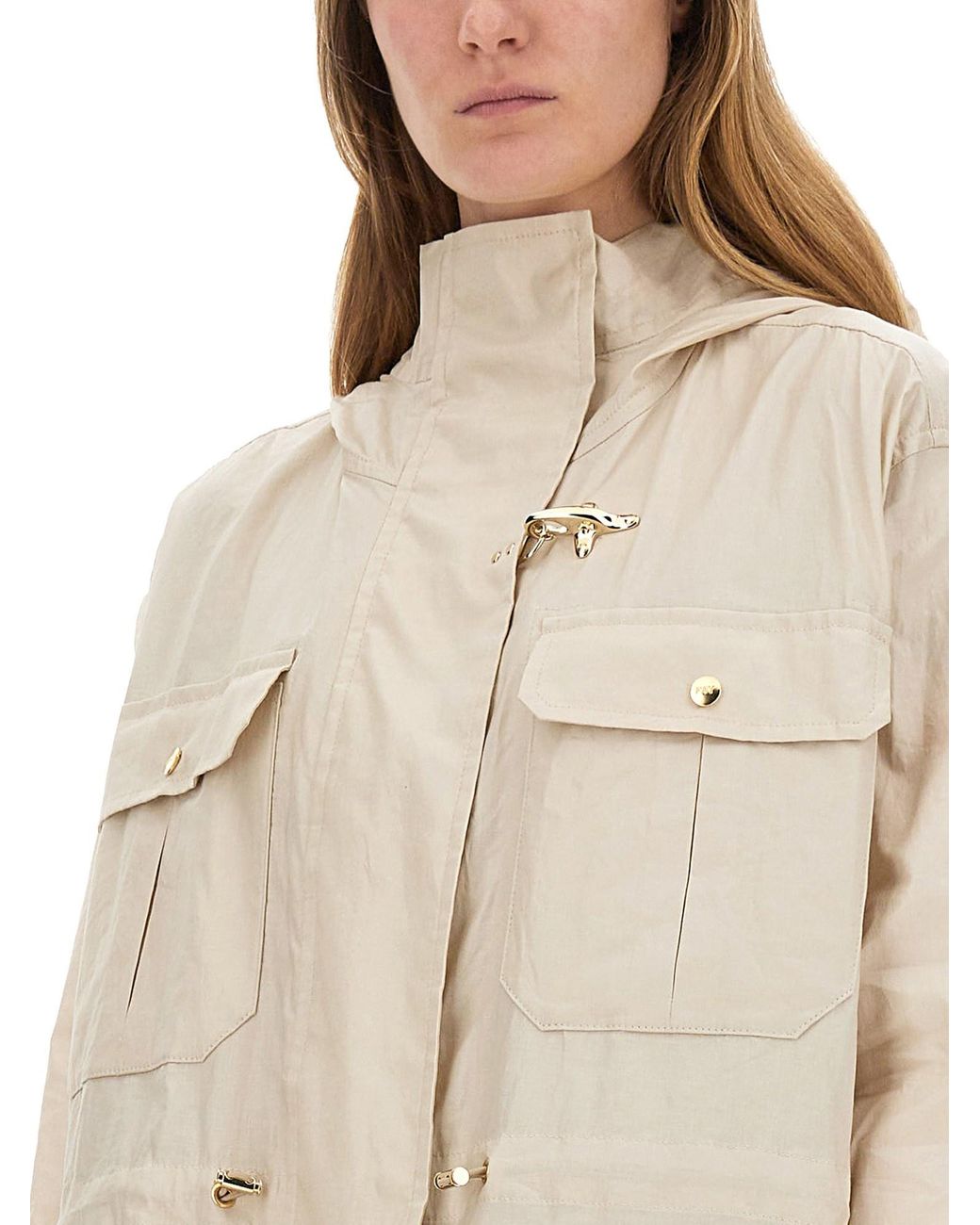 Parka di Fay in Natural