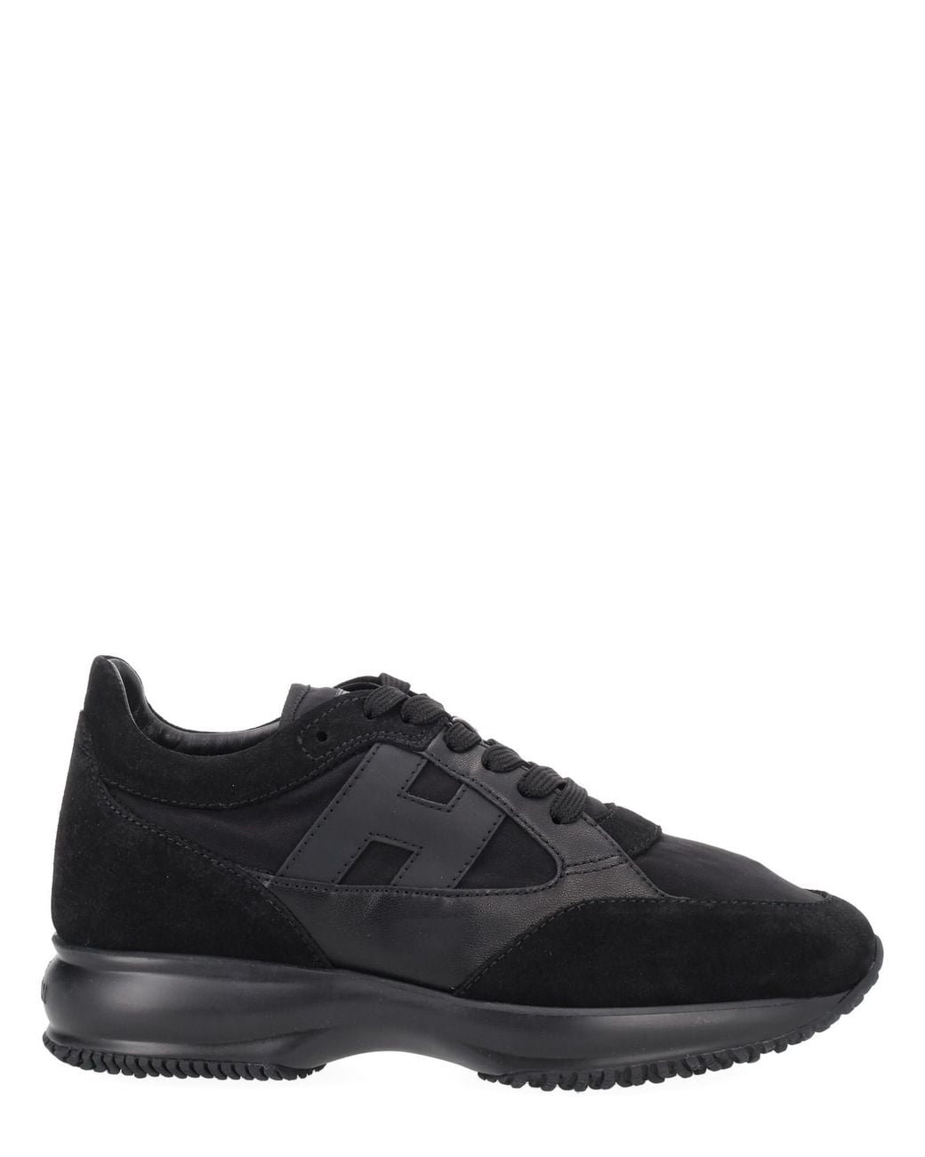 Hogan Black Logo Sneakers
