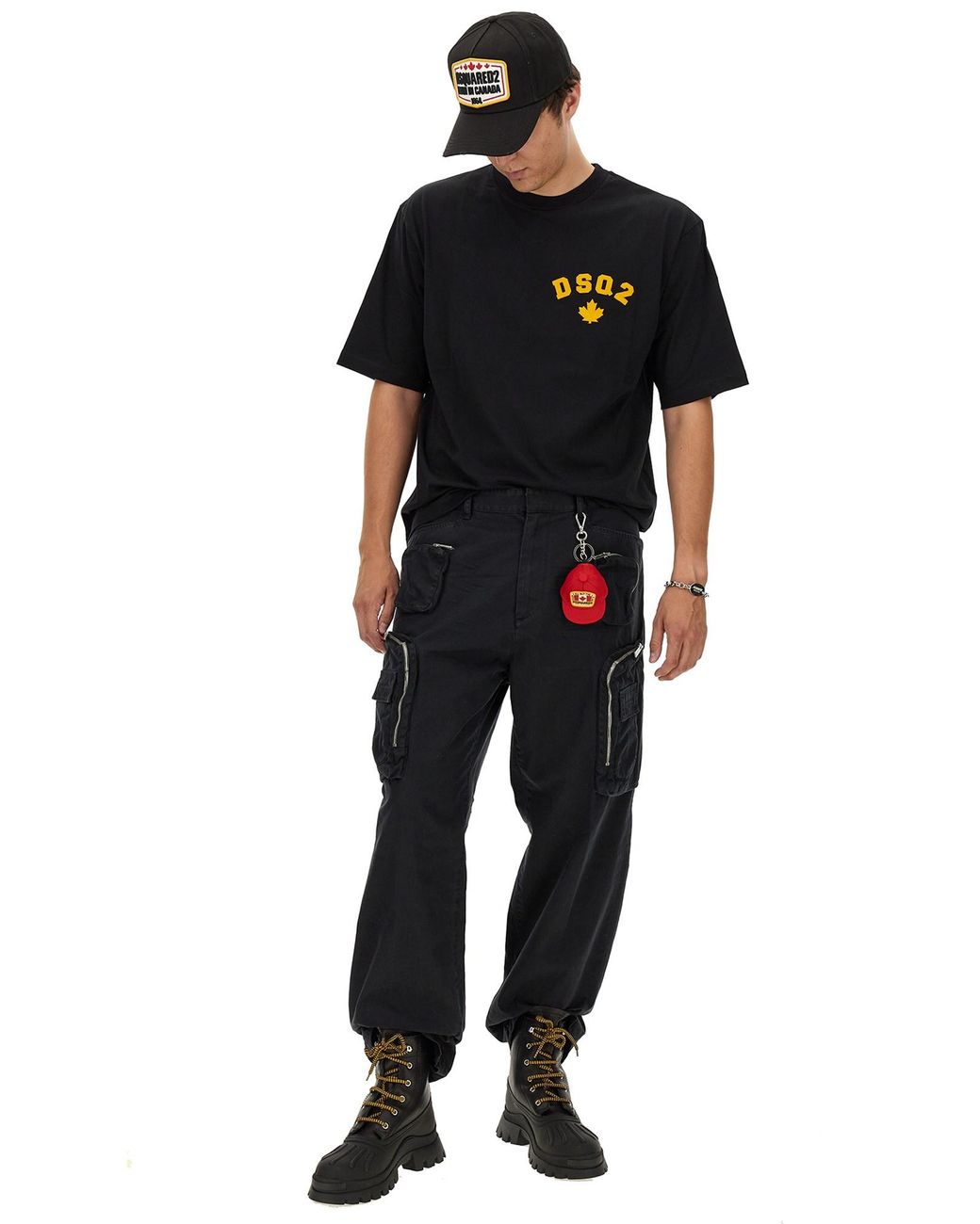 Pantalone di DSquared² in Black da Uomo