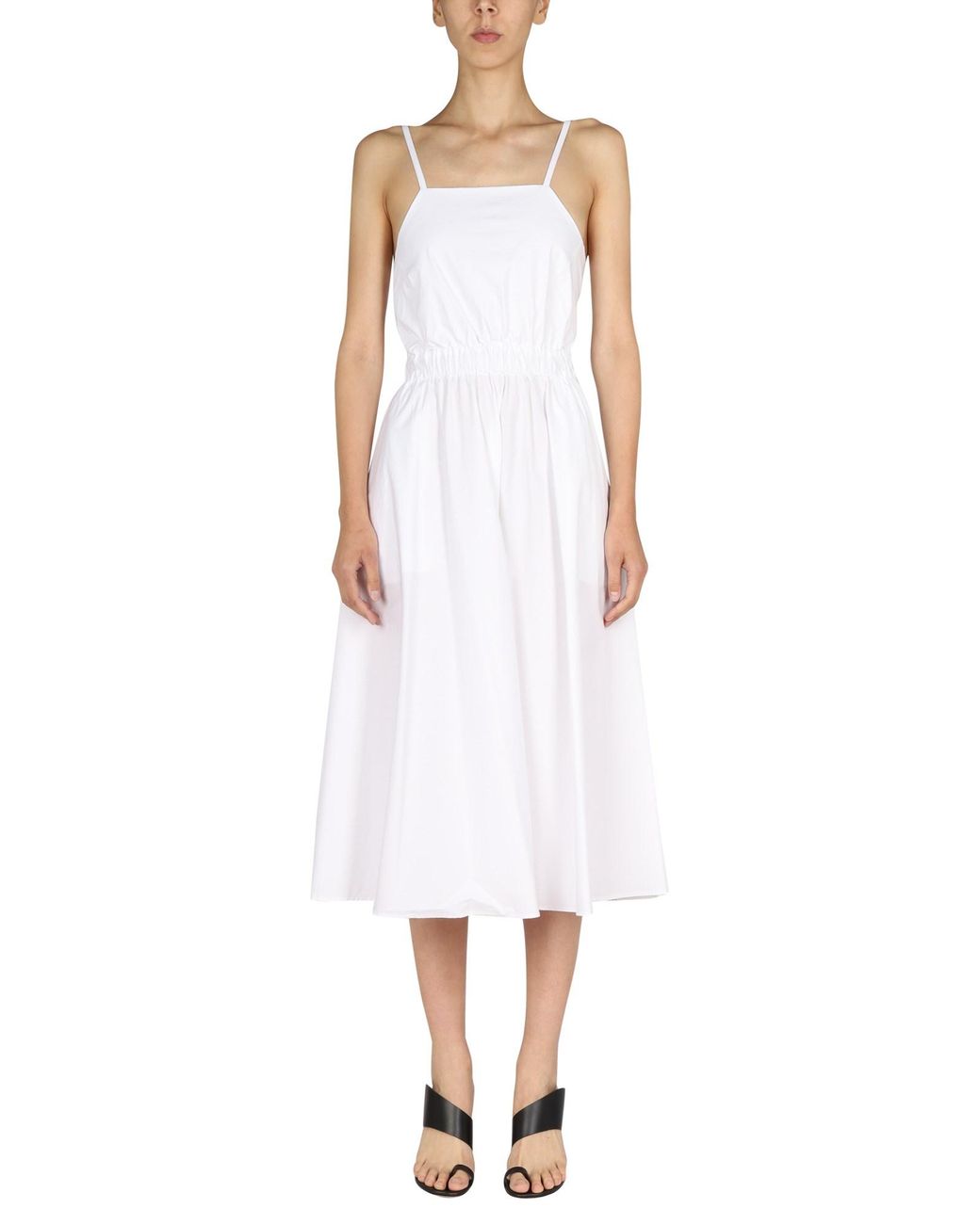 Department 5 White Cotton Cafehouse Dress