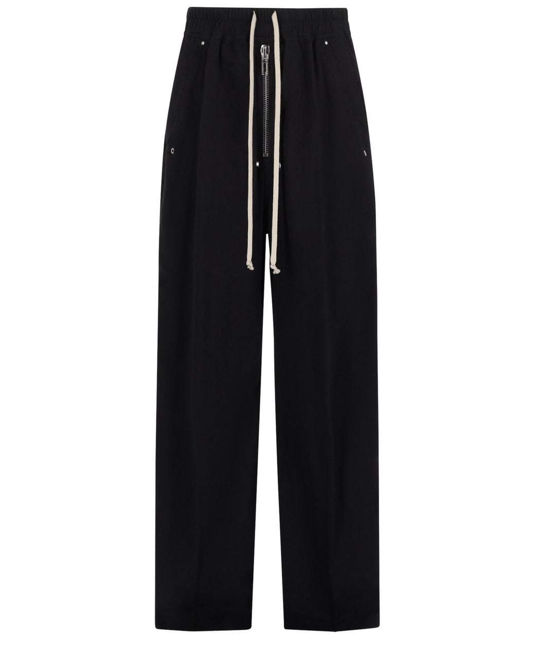 Rick Owens Black Pantalone "Geth Belas"