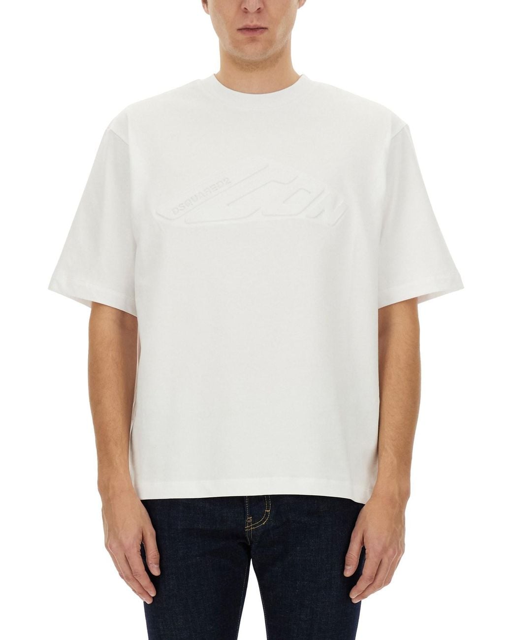DSquared² White Icon New Generation" T-Shirt for men