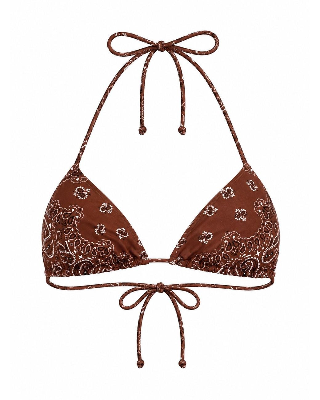 Mc2 Saint Barth Brown Top Bikini "Leah"