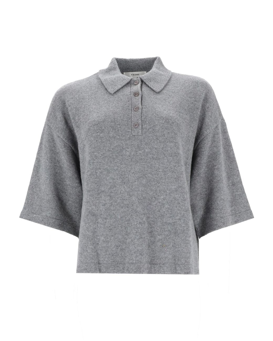 FRAME Gray Polo "The Academy"