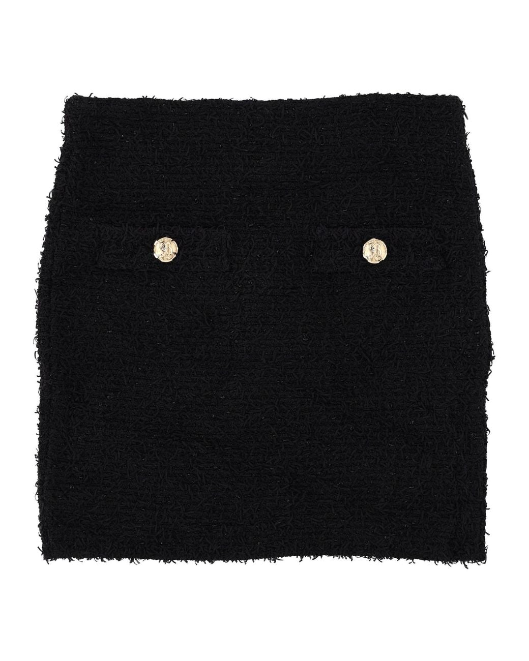 Balmain Black Minigonna