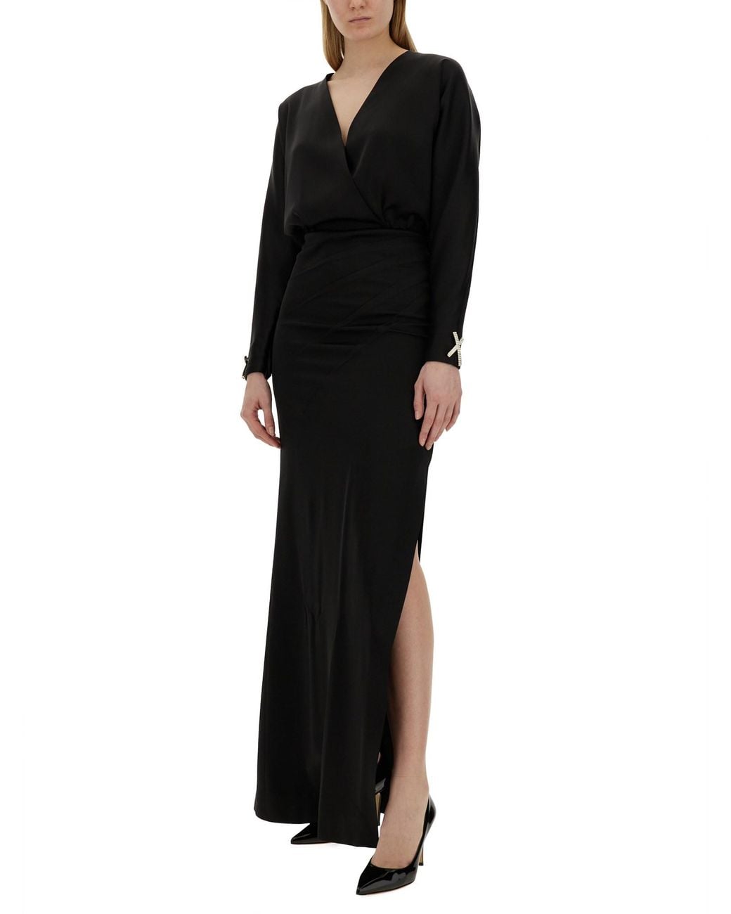 Genny Black Long Dress