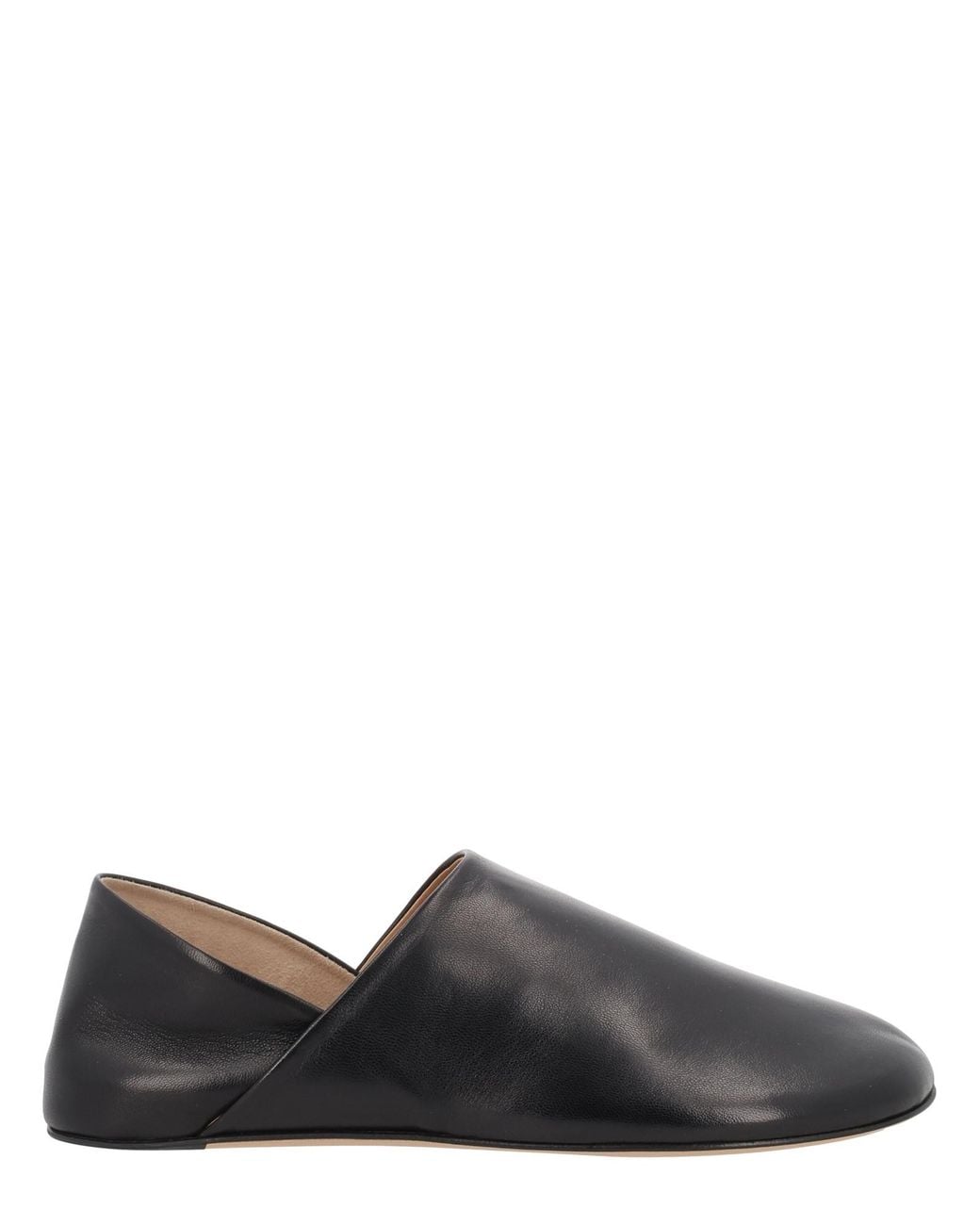 J.W. Anderson Gray Leather Slipper Shoe