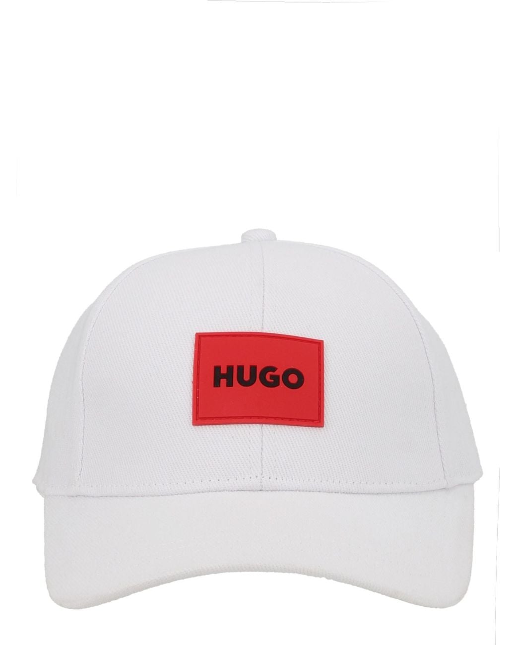 HUGO White Cappello Da Baseball Con Logo